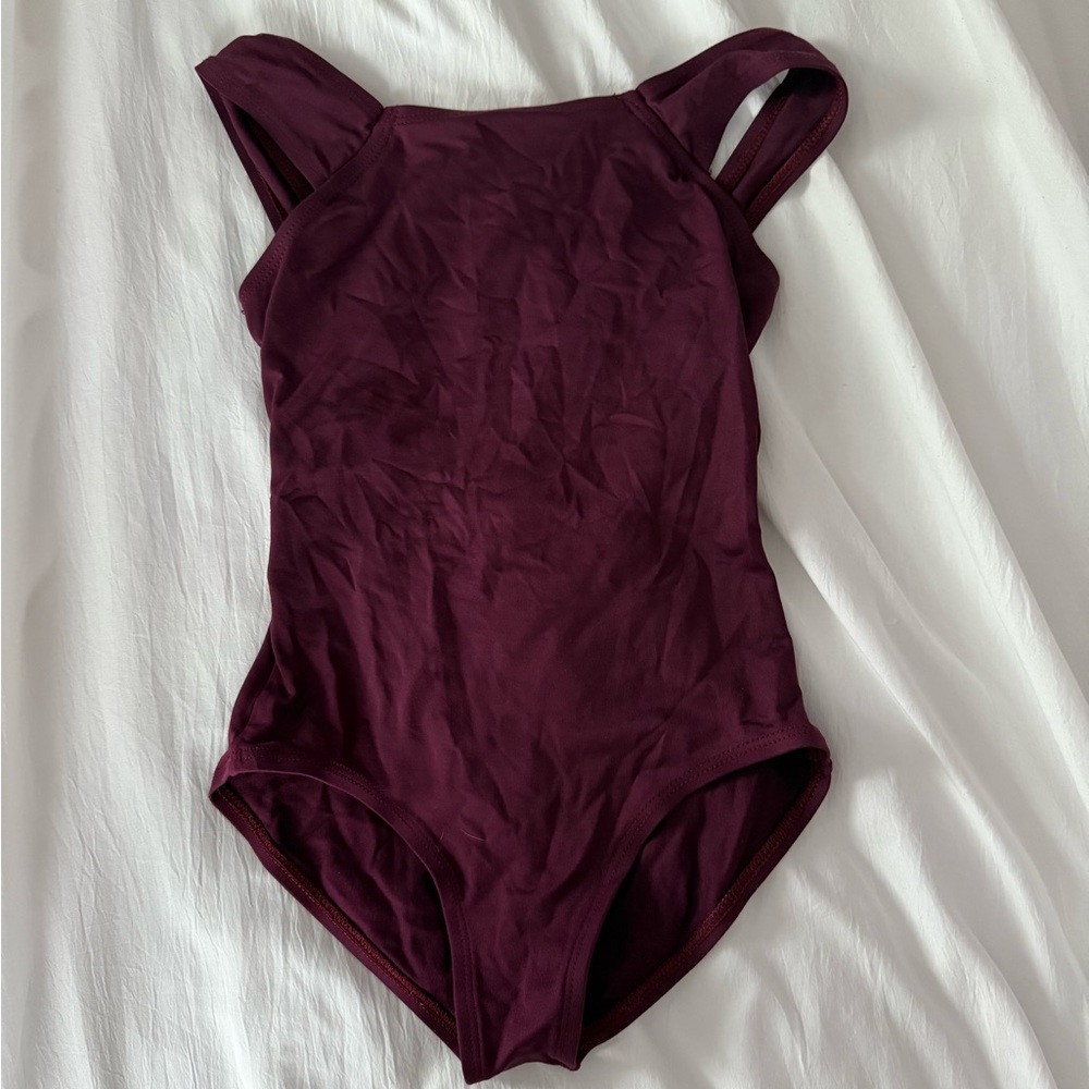 Burgundy Leotard